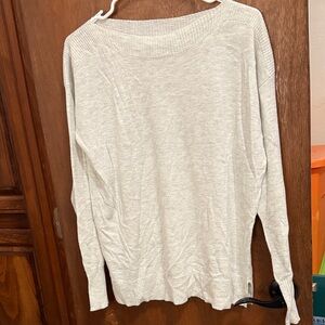 Staccato Soft Gray Knit Top